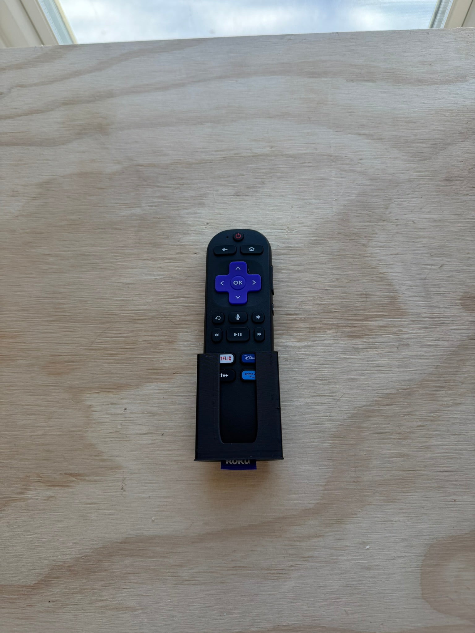 Roku remote wall mount-Never lose your remote again.