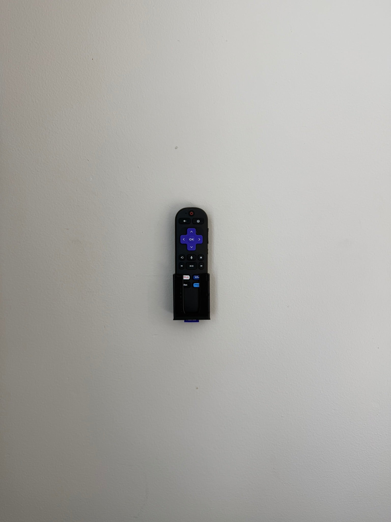 Roku remote wall mount-Never lose your remote again.