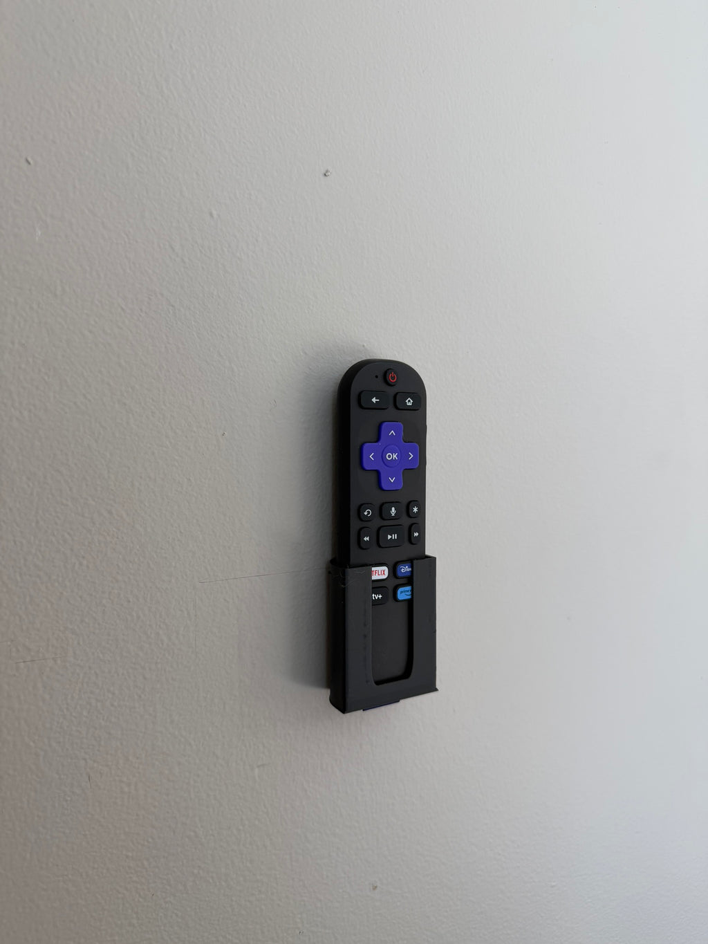 Roku remote wall mount-Never lose your remote again.
