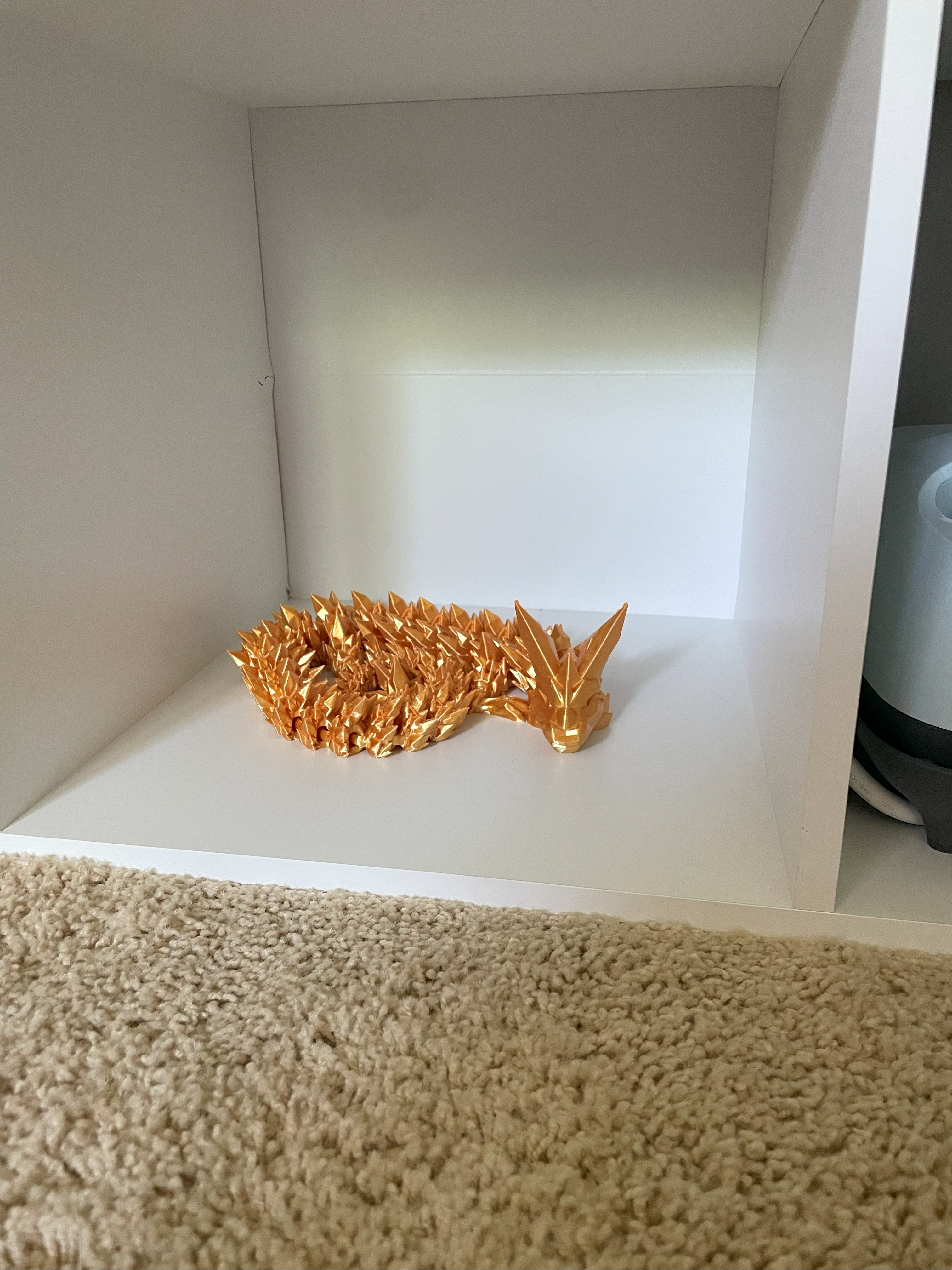 Aticulated crystal fantasy dragon