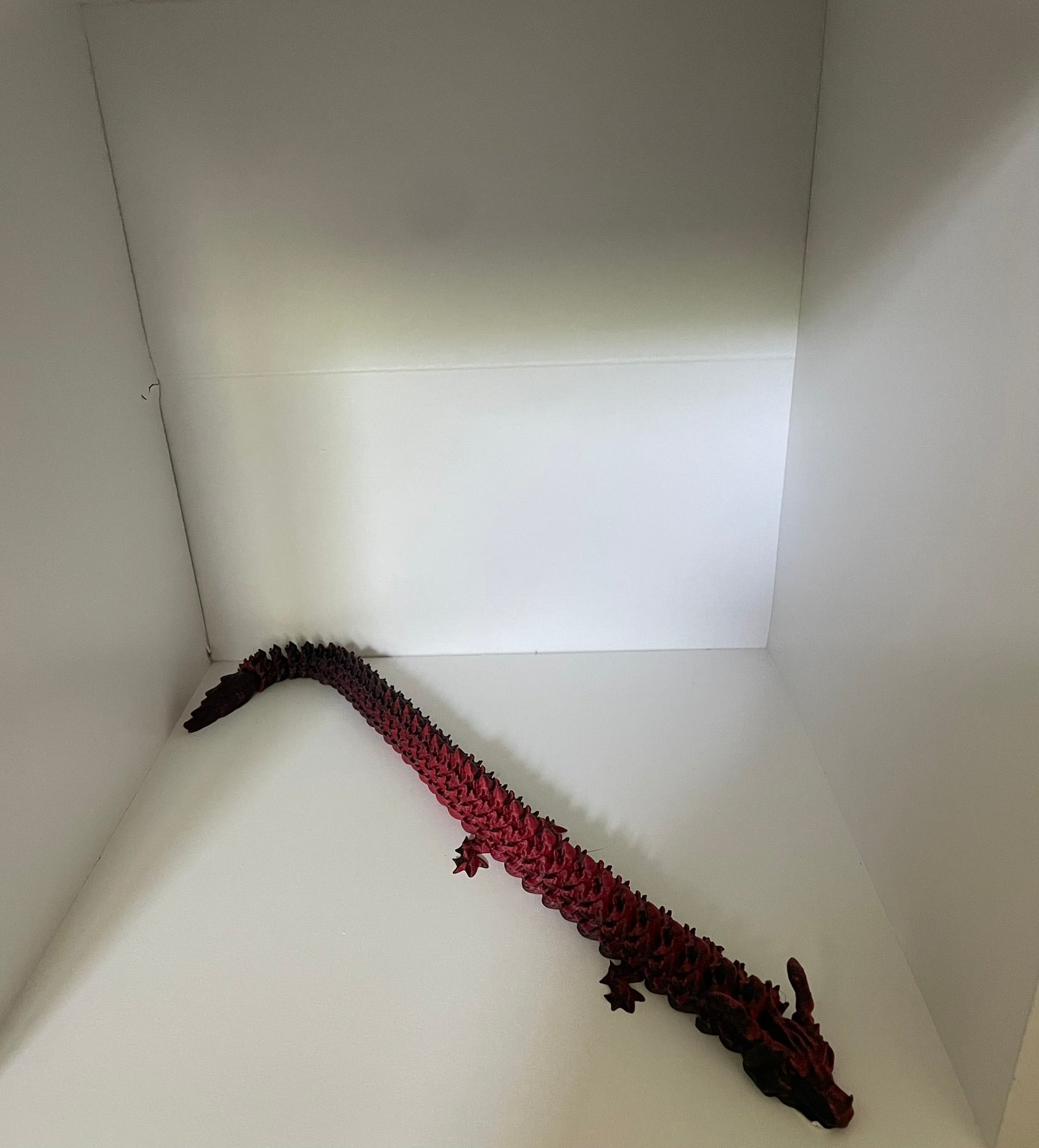 3d printed articulating basic dragon