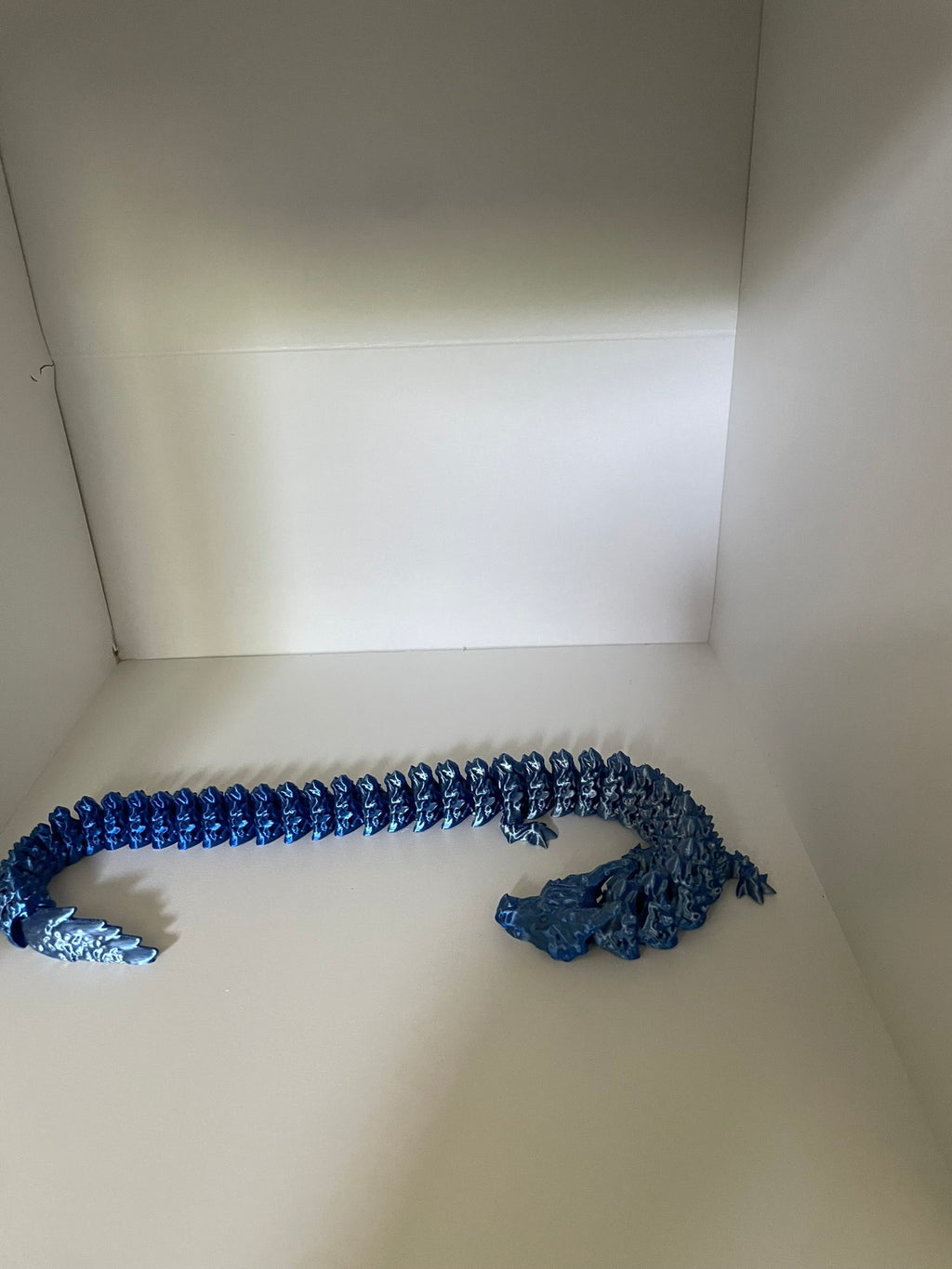 3d printed articulating basic dragon